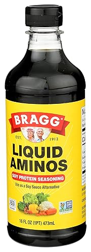 Miniatura 9 de Braggs del Bragg Aminos líquido 16oz 1Lb con una tapa abatible
