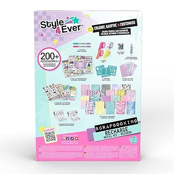 Kit Scrapbooking Vintage Gearific - Set Completo Per Diari Fai Da Te Con Taccuino A6