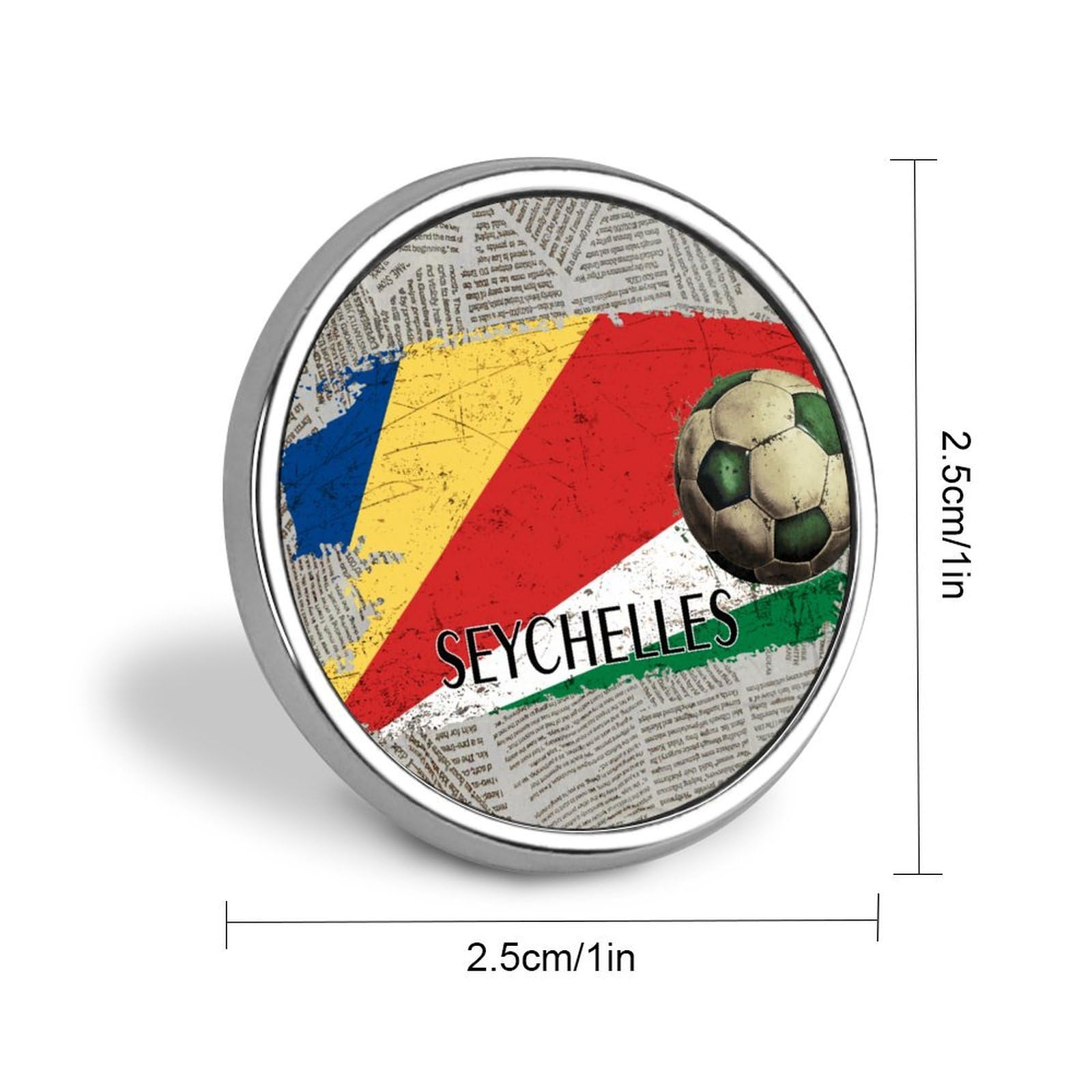 Anstecknadeln mit türkmenischer Flagge, Fußball, Emaille, Sportliebhaber, internationaler Urlaub, Brosche für Rucksack, Patriotische Flagge, Pins für Rucksäcke, Kleidung, Taschen, Jacken