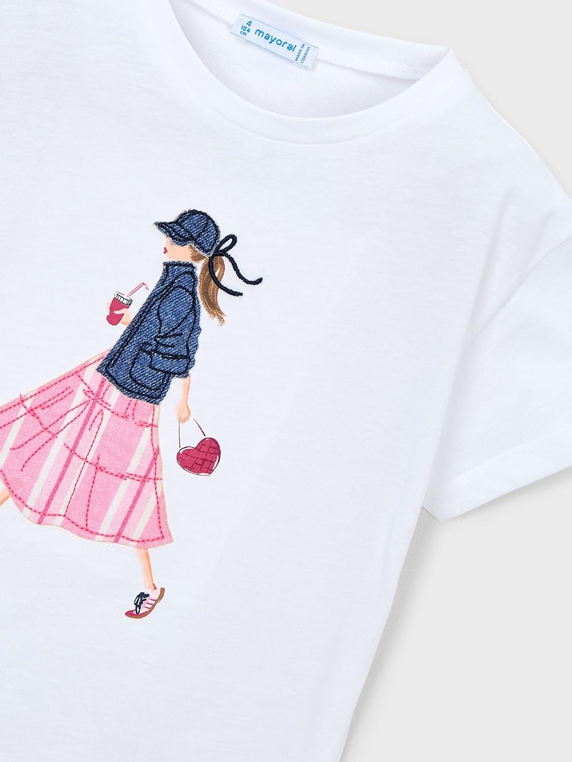 Mayoral S/s t-Shirt for Girls White