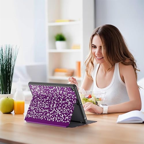 Miniatura 7 de Supveco Funda para iPad de 987 generación de 10.2 pulgadas (modelo 202120202019) con soporte para lápices, funda de alta calidad con función de