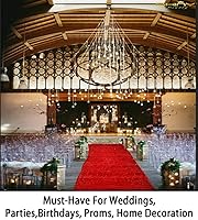 Vista 119 de ShinyBeauty Pasillo de Lentejuelas Negras Brillantes de 2 pies x 15 pies Alfombra Brillante para Bodas, Graduaciones, Fiestas, Alfombra Negra