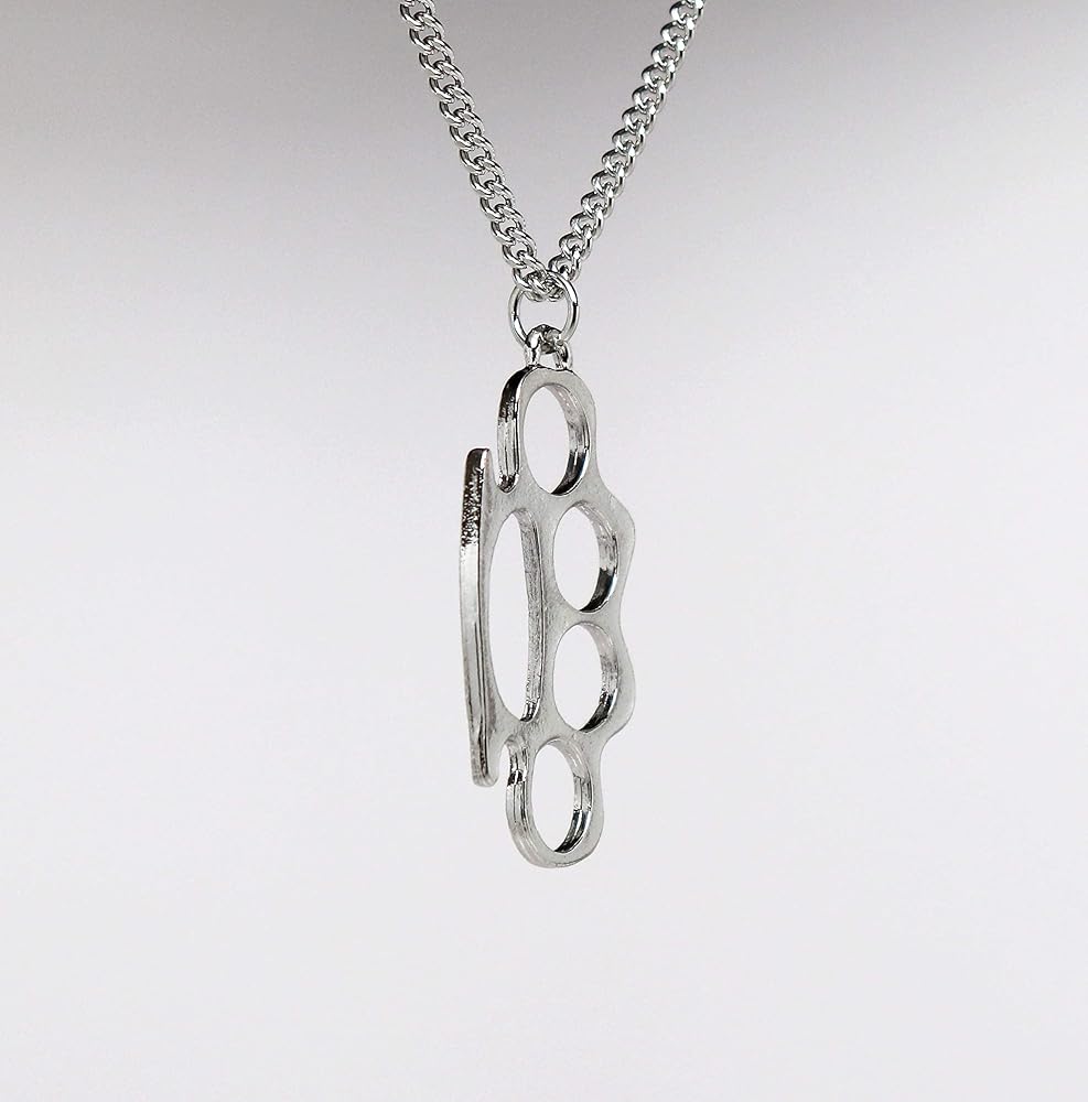 【King Ice】☆日本未入荷☆ICED KNUCKLE DUSTERS NECKLACE Strong Knuckles Necklace | Sonic Jewelry | King Ice