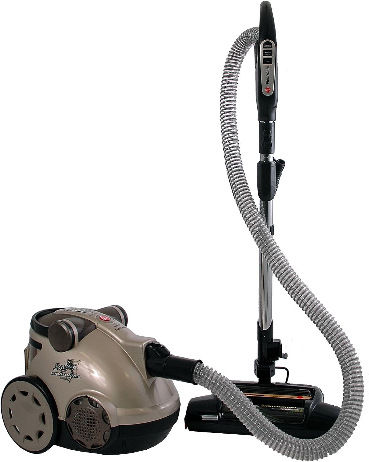 Hoover WindTunnel Canister Vacuum, Electronic Bagless, S3765-040