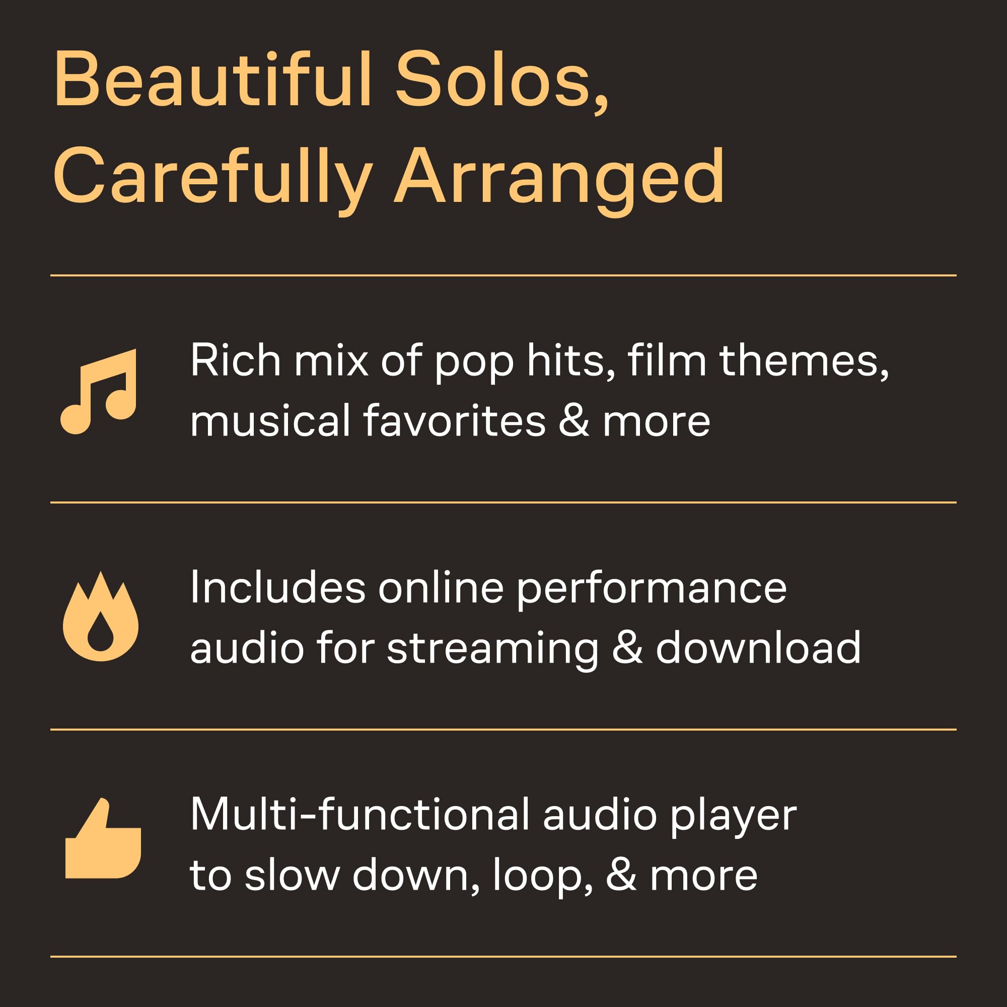 Classical Guitar Music for the Solo Performer. Enthält Online-Audio: 20 Popular Songs Superbly Arranged in Standard Notation and Tab, Includes Downloadable Audio