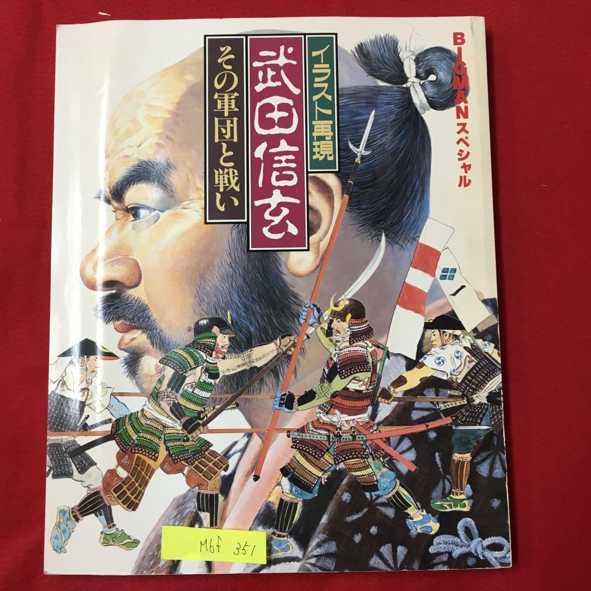 Amazon.co.jp: M6f-351 イラスト再現 武田信玄 その軍団と戦い ビッグ