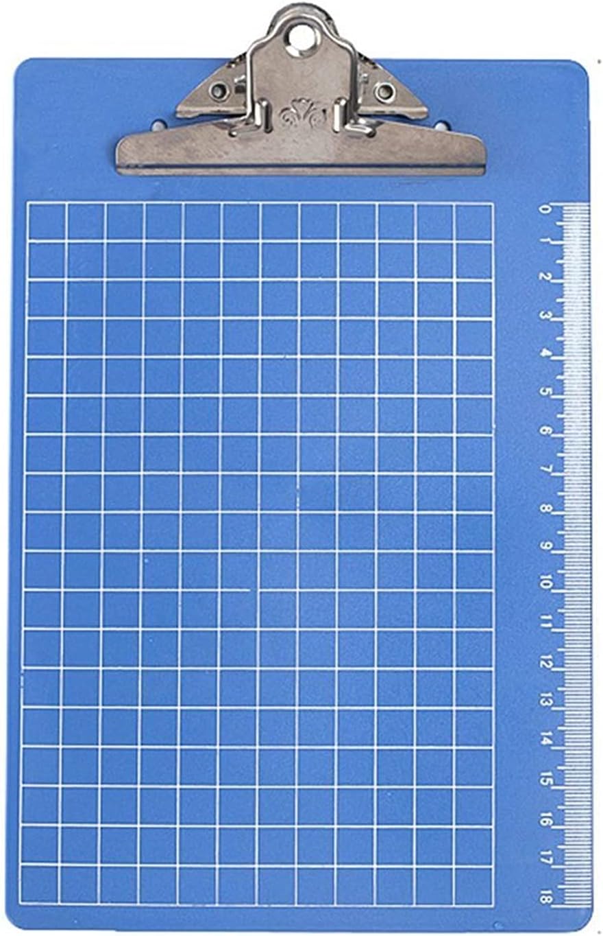 Folder Clipboard Writing Board Document Holder Menu Menu Fleoc File Clipboard Low Profile for Classroom Office Plastic Cardboard Sorter (Color : A4-B)