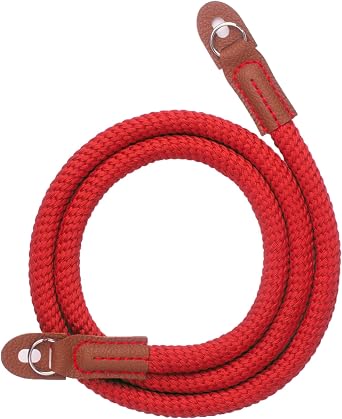 VKO Camera Strap,Soft Rope Camera Neck Strap, Shoulder Strap for DSLR SLR Mirrorless Camera with Round Hole Interface 100cm