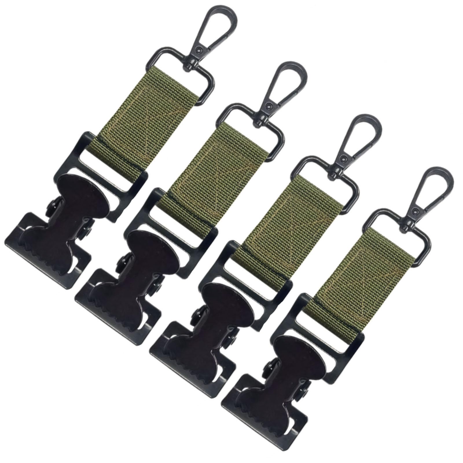Handschuhclip für Arbeitshandschuhhalter, Greifer, Sicherheit, Rettung, Feuerwehrmann, Turnout, Ausrüstung, Handschuhgurt mit Krokodilklemme, 4 Stück