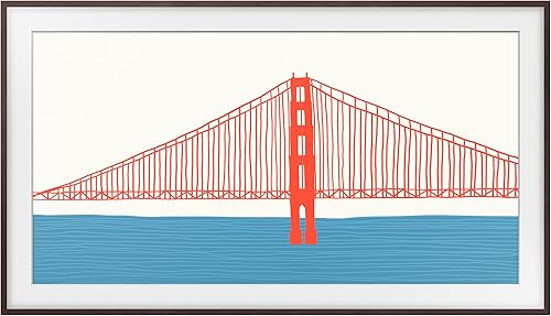 Miniatura 4 de Samsung - The Frame - Bisel personalizable, de 75 pulgadas - marrón moderno (VG-SCFA75BWBZA, modelo 2021)
