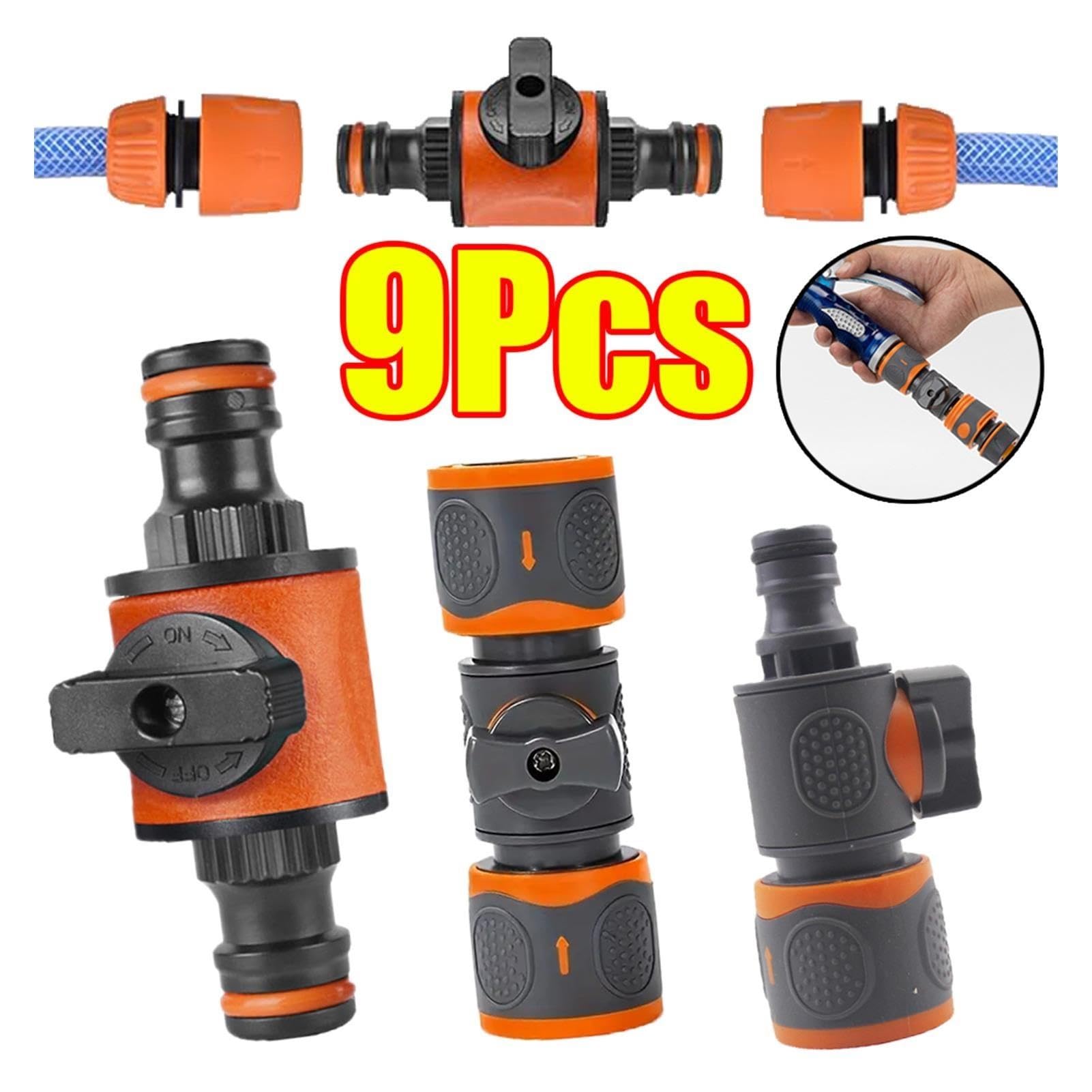 Conector rápido de manguera 1 a 9 piezas