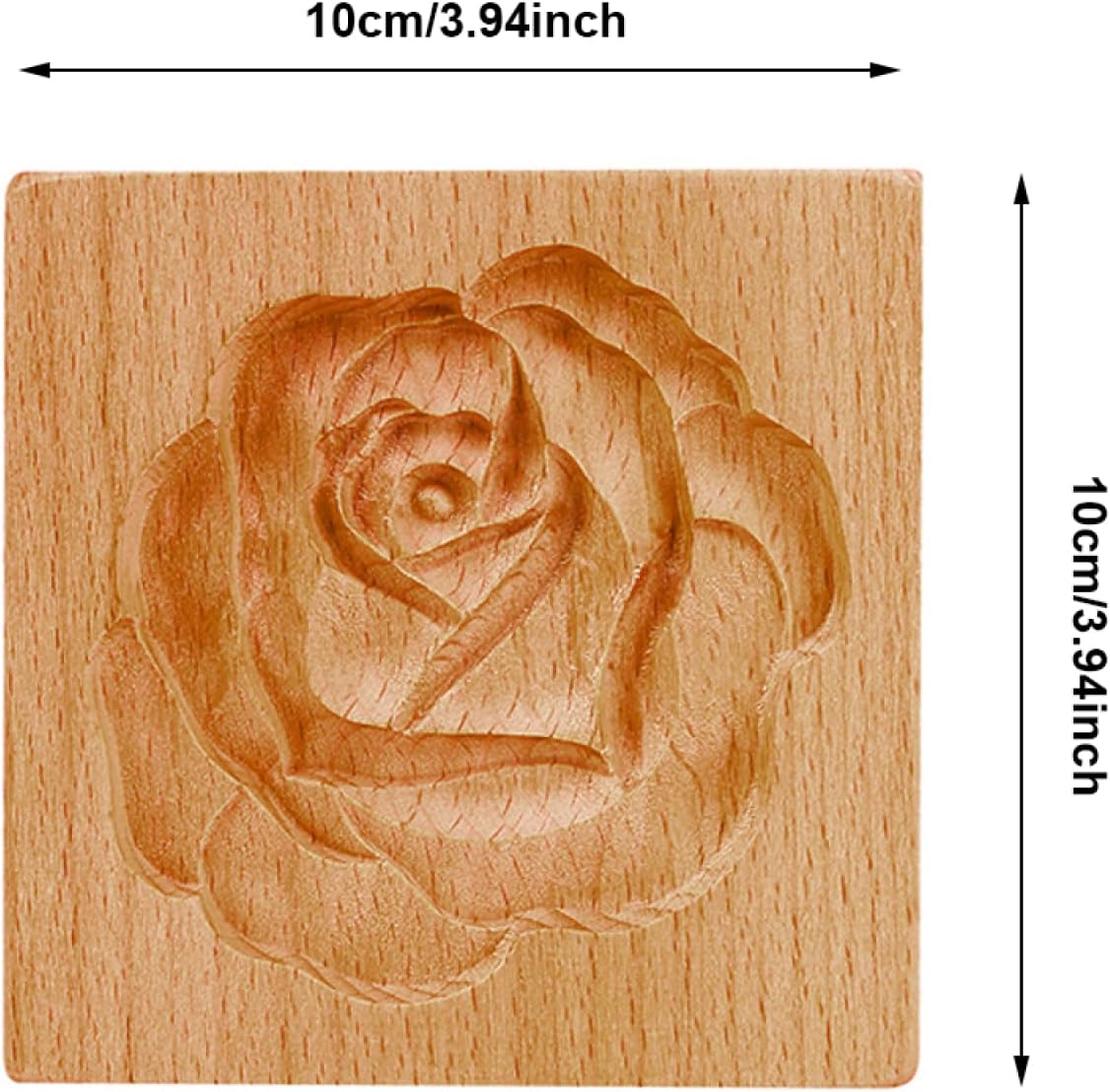 2 Pcs Wooden Cookie Molds 3D Press Baking Mold Cookie Stamp Embossing Molds for DIY Party Baking Cookie Cutter Mold Halloween Thanksgiving /68