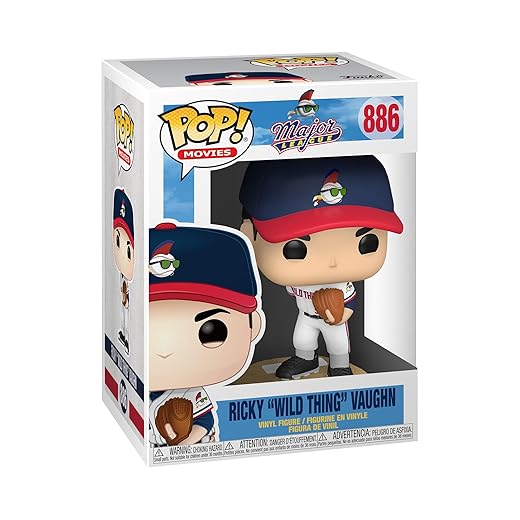 Funko Pop! Movies: Major League - Ricky Vaughn (Styles May Vary)