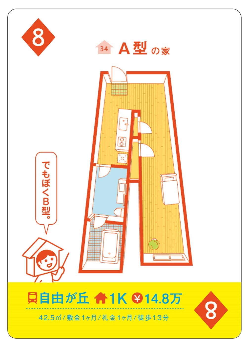 Amazon.co.jp: 間取り図トランプ 紙製 日本製 : おもちゃ