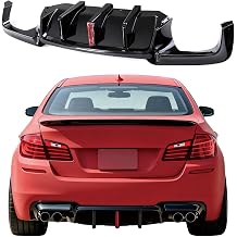 Rear Bumper Diffuser Lip w/Light for BMW 5Series F10 M5 528i 535i 2010-2016