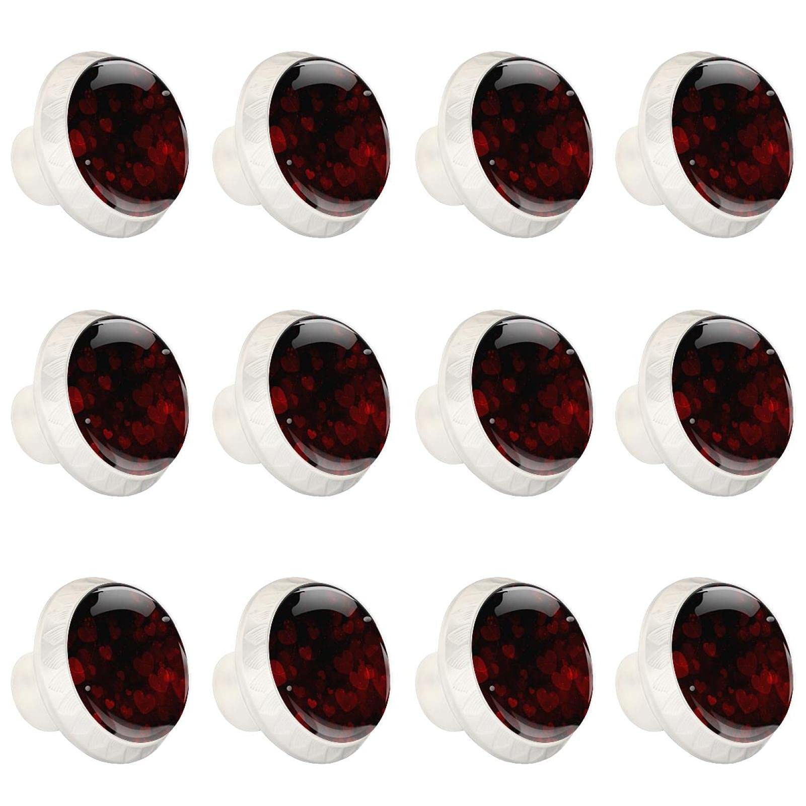 Boutons décoratifs ronds en cœur pour relooker facilement vos placards de cuisine