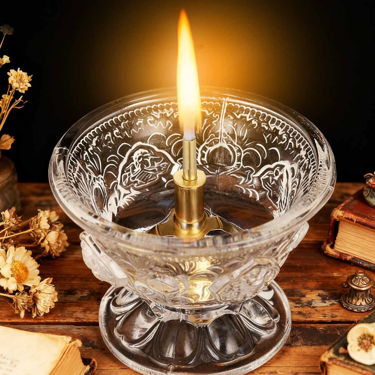 DOITOOL 10Pcs Kerosene Lamp Wick Replaceable Floating Wicks for Indoor Oil Lamps and Versatile Accessory for DIY Lighting and Experiments and Use