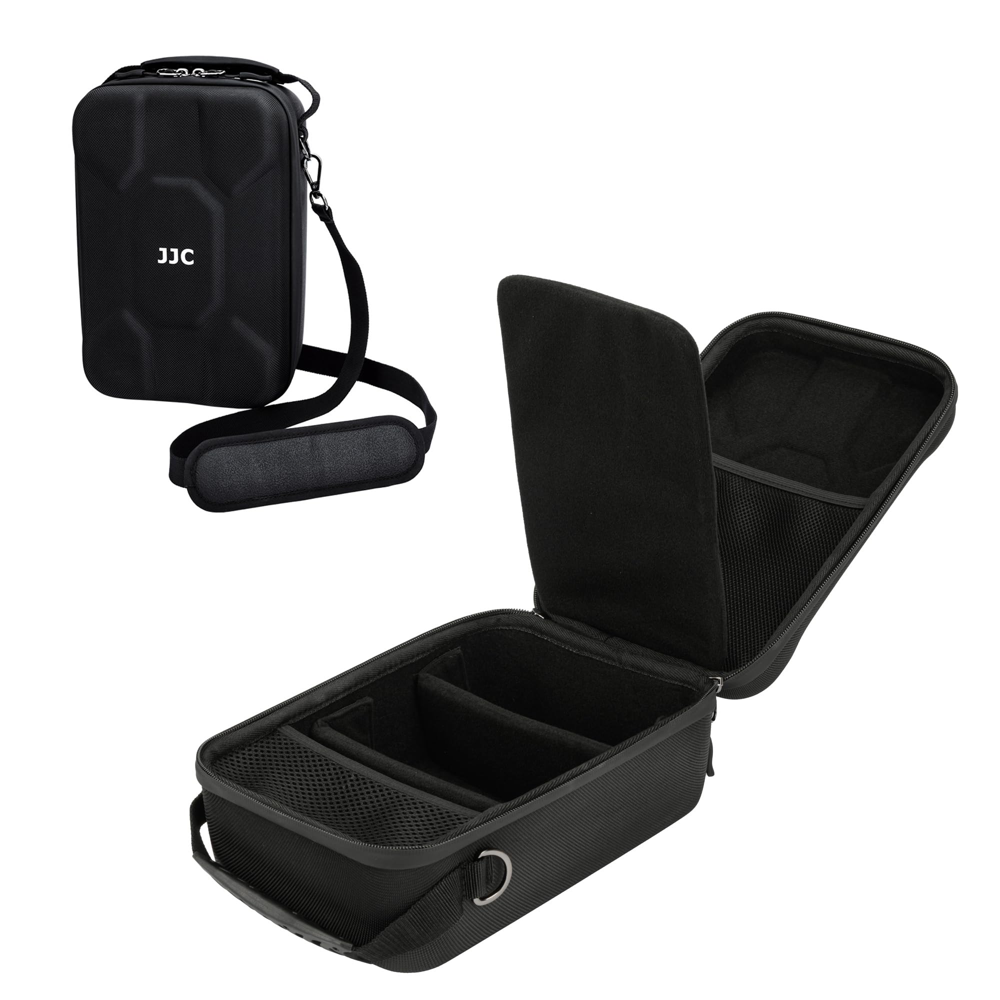 JJC Hard Camera Case for Canon EOS Rebel T7 R5 R6 Mark III II R8 Sony A7 V A7 IV A7 III A7R V Nikon Z5 Z6 II Z7 II Z8 with Lenses, Waterproof Camera