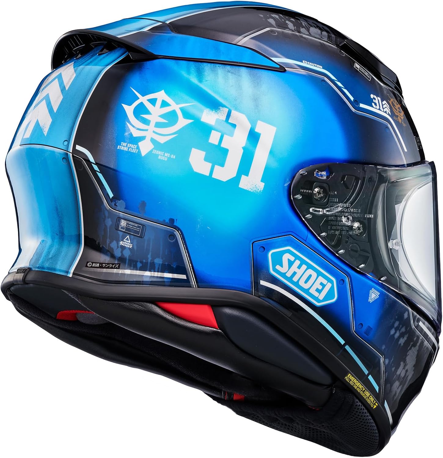 Shoei RF-1400 Ramba Ral's Bugu Full Face Motorcycle Helmet