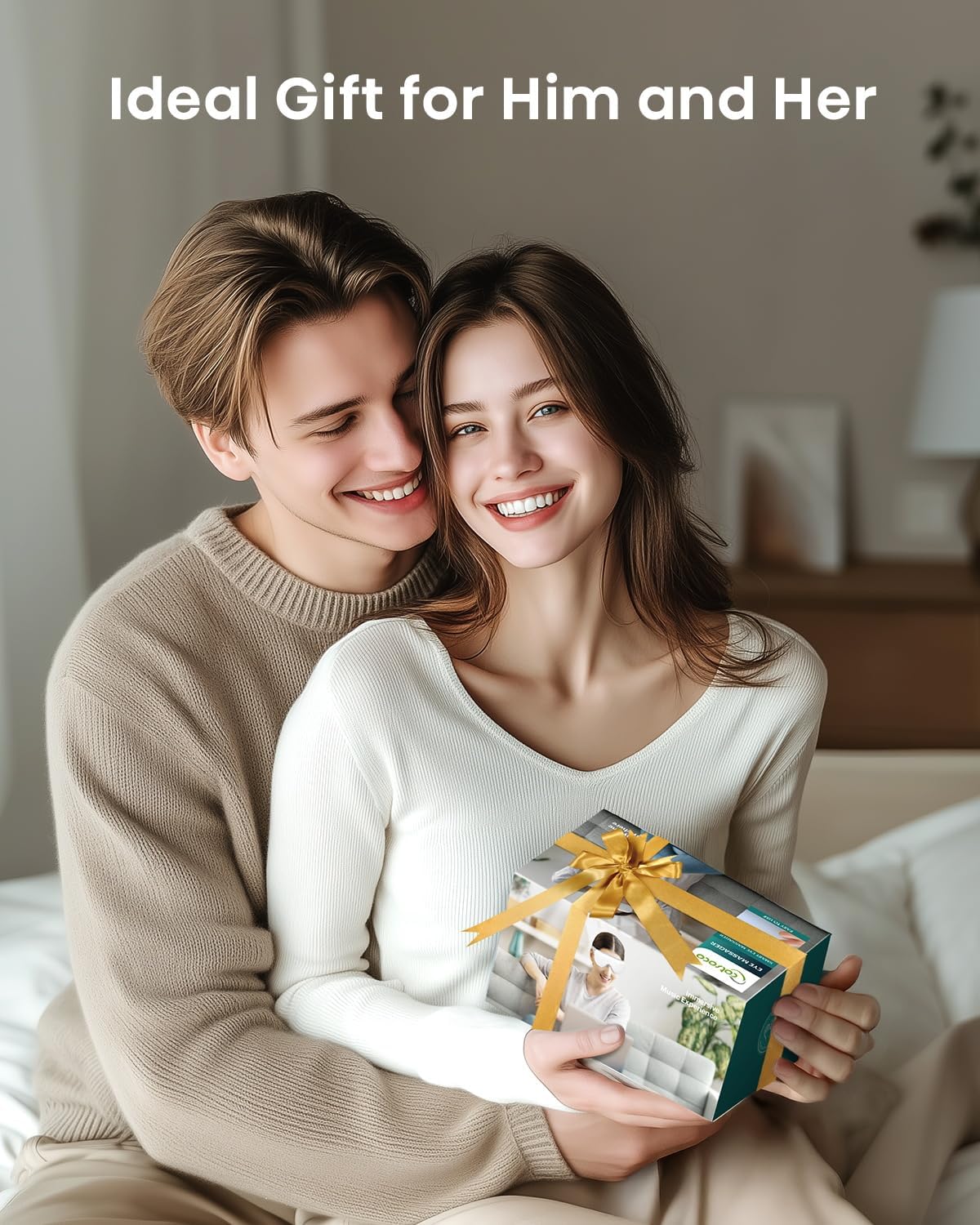 Cotsoco Eye Massager with Heat, Remote, and Compression, Adjustable Foldable Sleep Mask for Relaxing Eyes and Better Sleep, Migraine Relief Device, Birthday Gifts for Women Men Her Him-Pink - Image 8