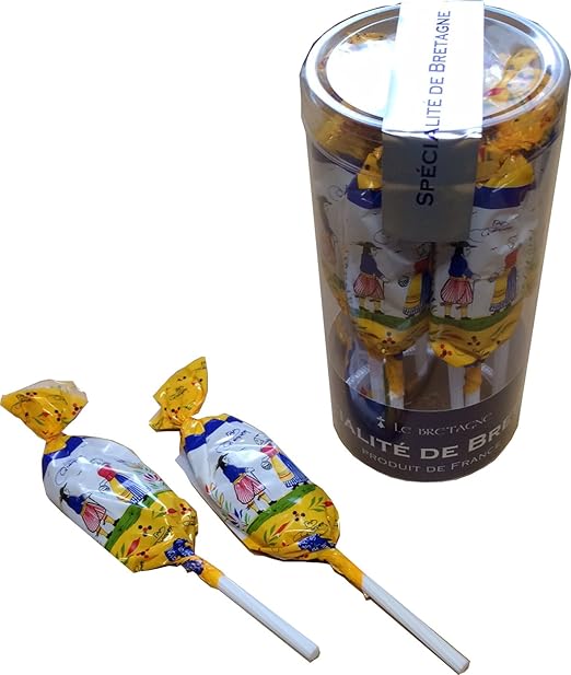 Amazon ル ブルターニュ シュセットブルターニュ 棒付きキャラメル ル ブルターニュ キャラメル 通販
