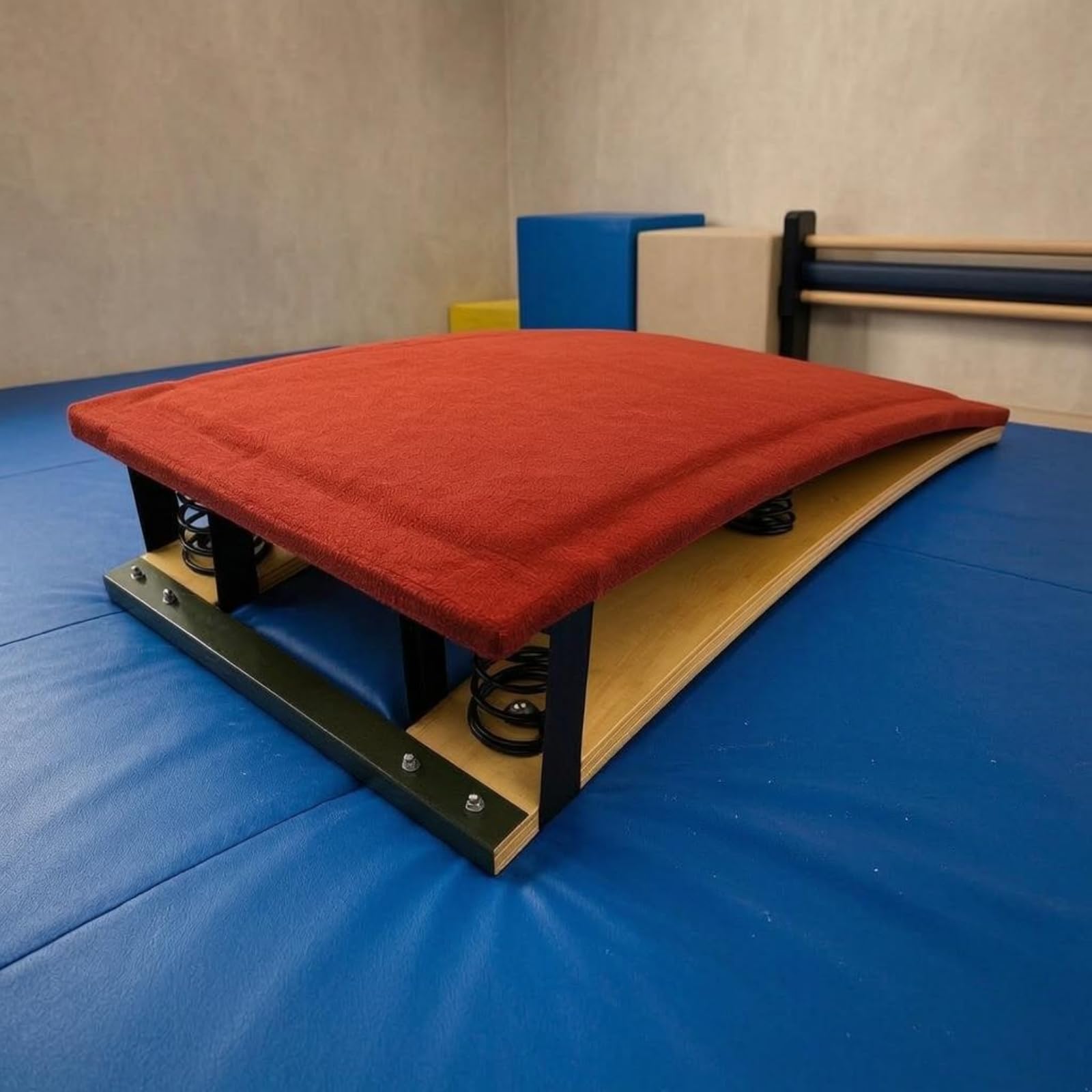 Children Springboard - Tavola per saltare per bambini, ginnastica, allenamento, con superficie imbottita imbottita per una comoda e