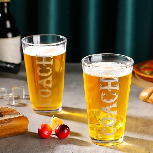 Miniatura 7 de 3 piezas de vidrio para entrenador de fútbol, fútbol, sóftbol, baloncesto, entrenador, regalos de 16 onzas para agua potable, regalos de