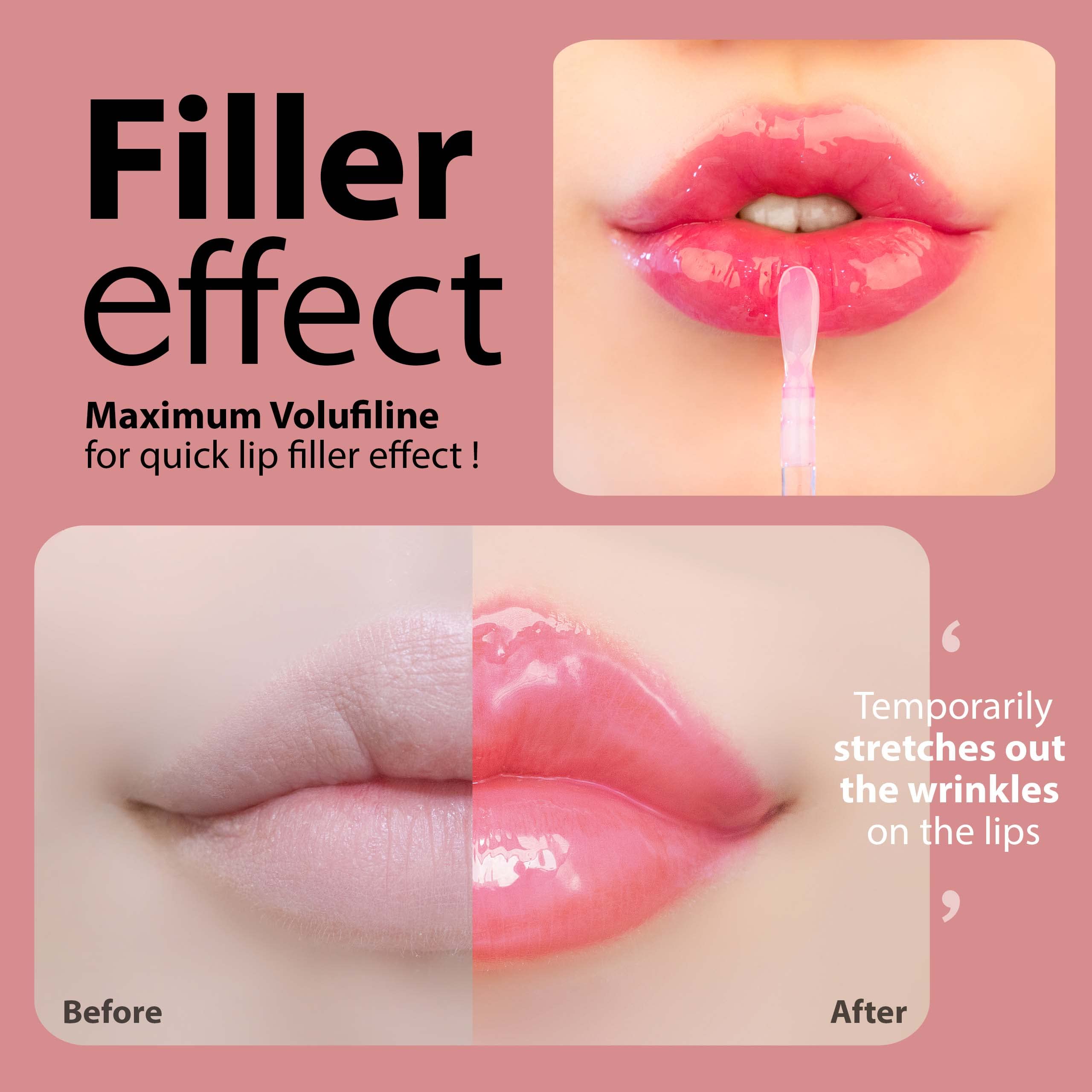 nakeup face c cup deep volume lip tox 🇰🇷 Nakeup Face C-Cup Deep Volume Lip-Tox (3ml) ⠀⠀⠀⠀⠀ A lip plumping gloss  inspired by botox to achieve voluptuous-looking lips ♡ ⠀ ✓ Smooths and  comforts lips with a high-shine plumping result main image 0