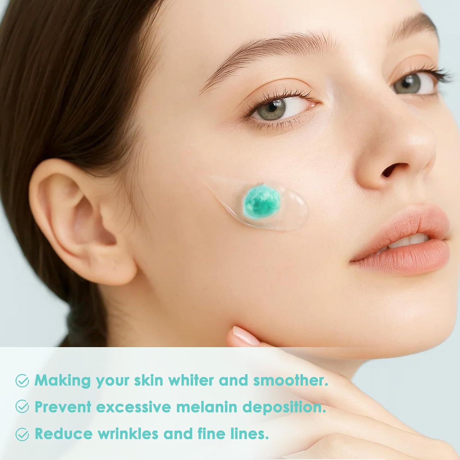 PDRN Capsule Cream Face Moisturizer with 100,000 ppm PDRN & Collagen, Lightweight Gel Hydrator for Skin Repair, Elasticity & Long-Lasting Moisture, 1.69 oz - Image 2