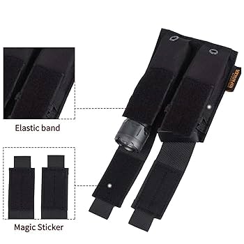 EXCELLENT ELITE SPANKER MOLLE Pistol Mag Pouch - Single/Double Tactical Magazine Holder