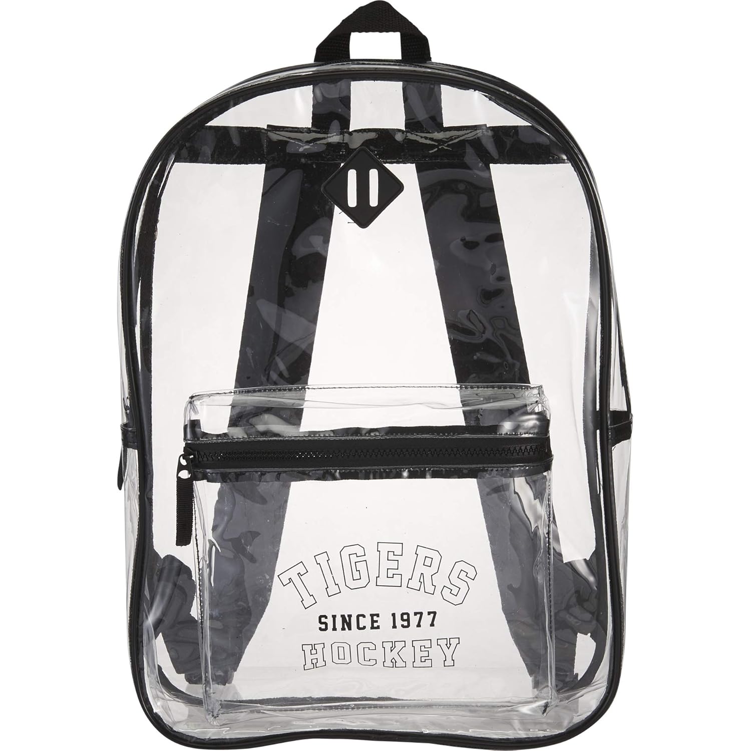 off white clear backpack