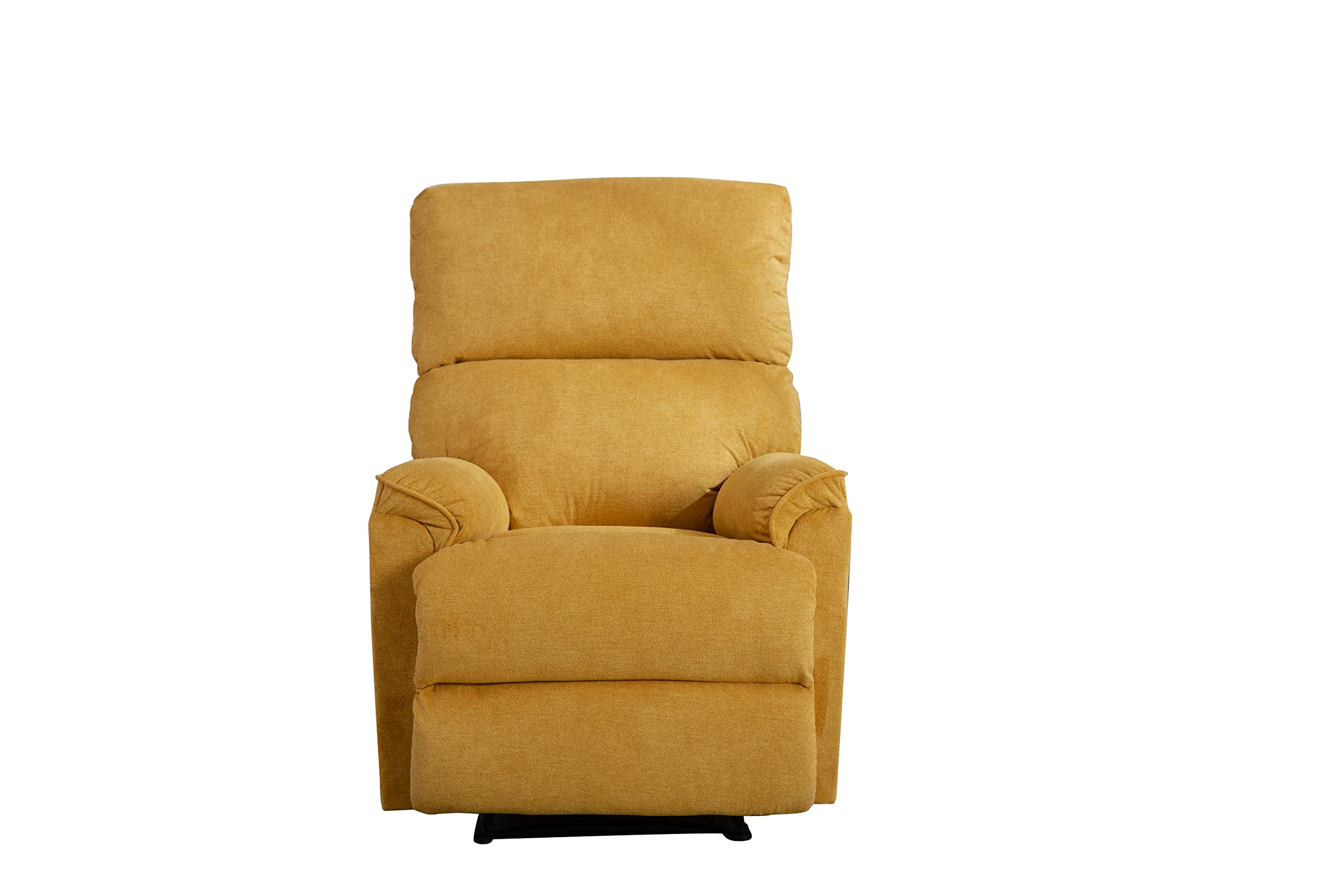 Zoy Fabric Recliner, Yellow, Cr0026A-31