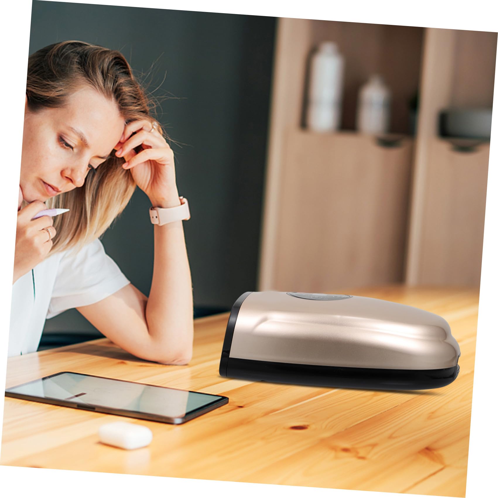 Elektrisches Handmassagegerät Gold 6w mit 2200mah Akku