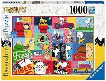 Ravensburger - Peanuts Life Puzzle, 1000 Pieces, Adult Puzzle