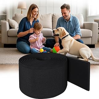 Under Couch Blocker for Toys, Toy Blocker for Furniture, Easy to Cut and Install, Prevent Things Going Under Sofa Bed, Fit Furniture with Short and Regular Legs (3in x 32.8ft)
