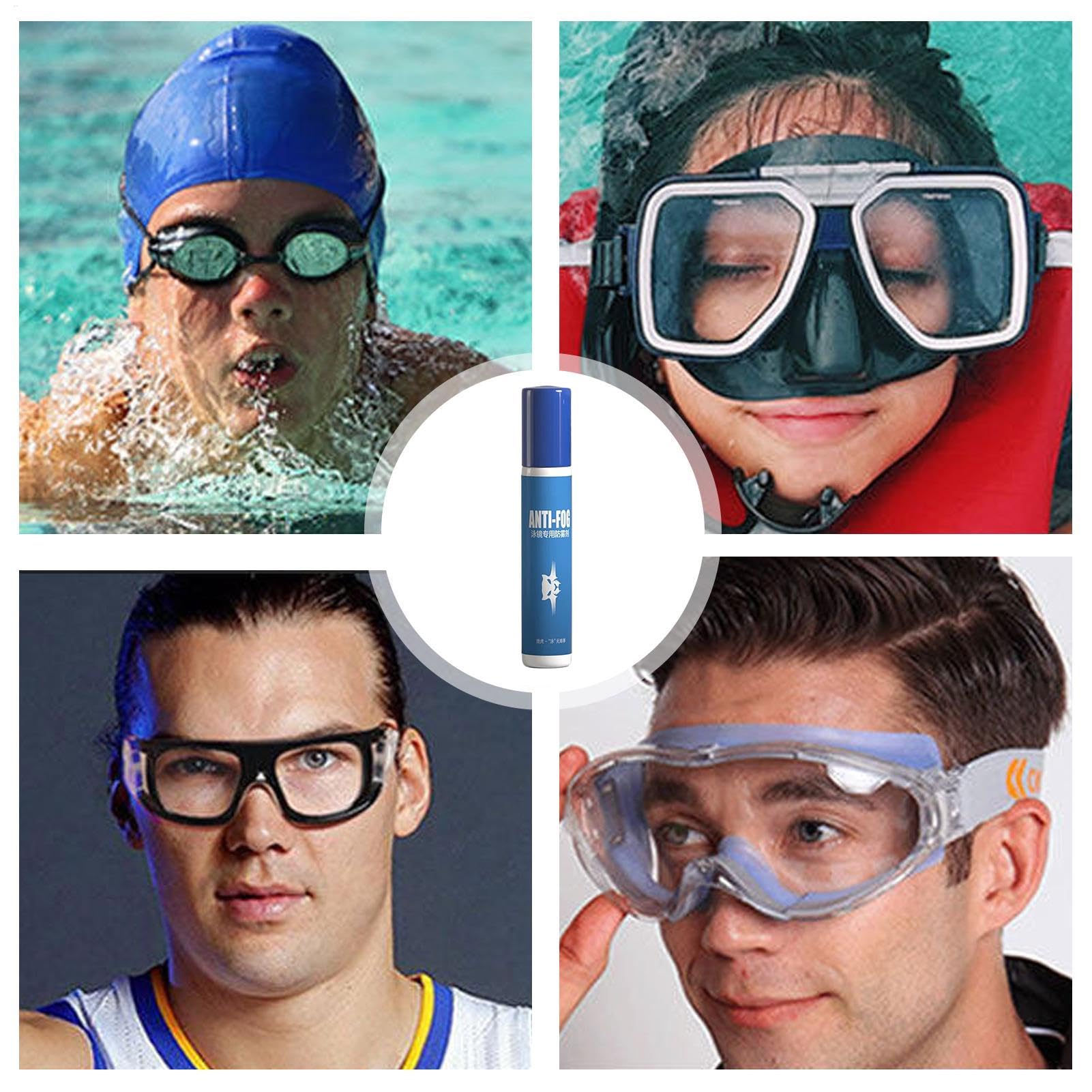 Defogger do okularów, spray zapobiegający zaparowaniu - spray do okularów – Anti og Visor Cleaner do uprawiania sportu | Okulary - Defogger - rozwiązanie do snorkelingu, jazdy na nartach, pływania,