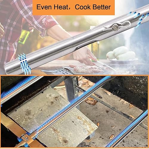 Miniatura 7 de Piezas de repuesto para Charbroil Performance 475 4 quemadores 463347017, 463361017, 463342119, 463347418, 463335517, G470-0004-w1, protector de