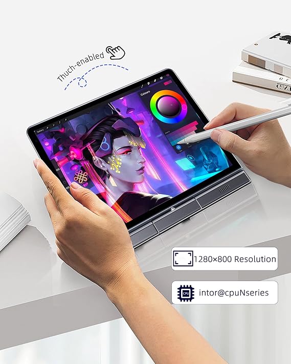 8 Mini 2-in-1 Touchscreen Laptop, Intel N95, 12GB LPDDR5, 512GB SSD