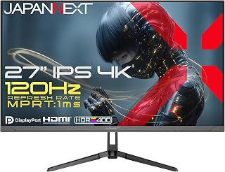 JAPANNEXT 27インチ IPSパネル搭載 120Hz/1m…