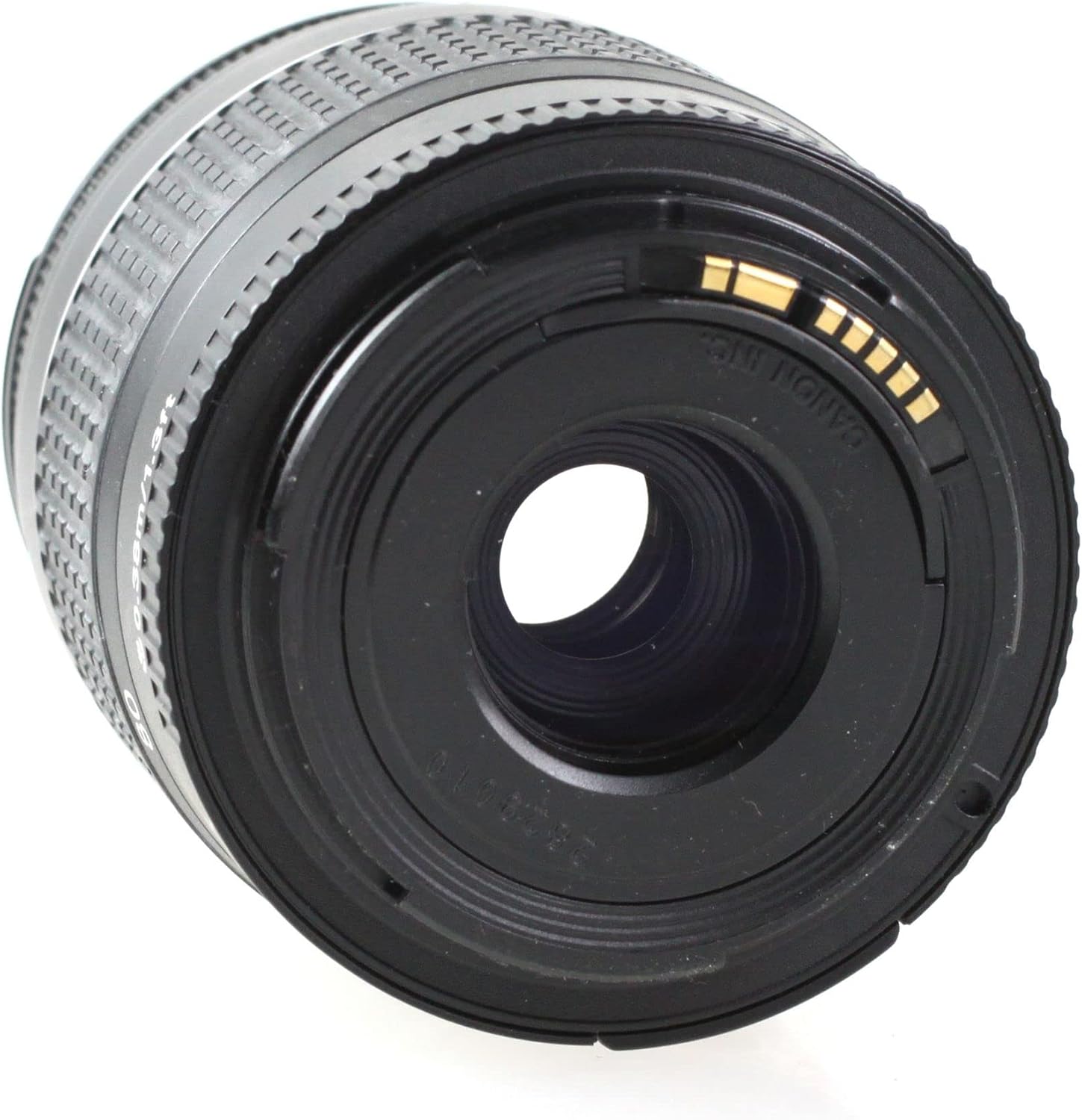 Rear view of the Canon EF 28-80mm f/3.5-5.6 II lens, showing the EF mount and electronic contacts.