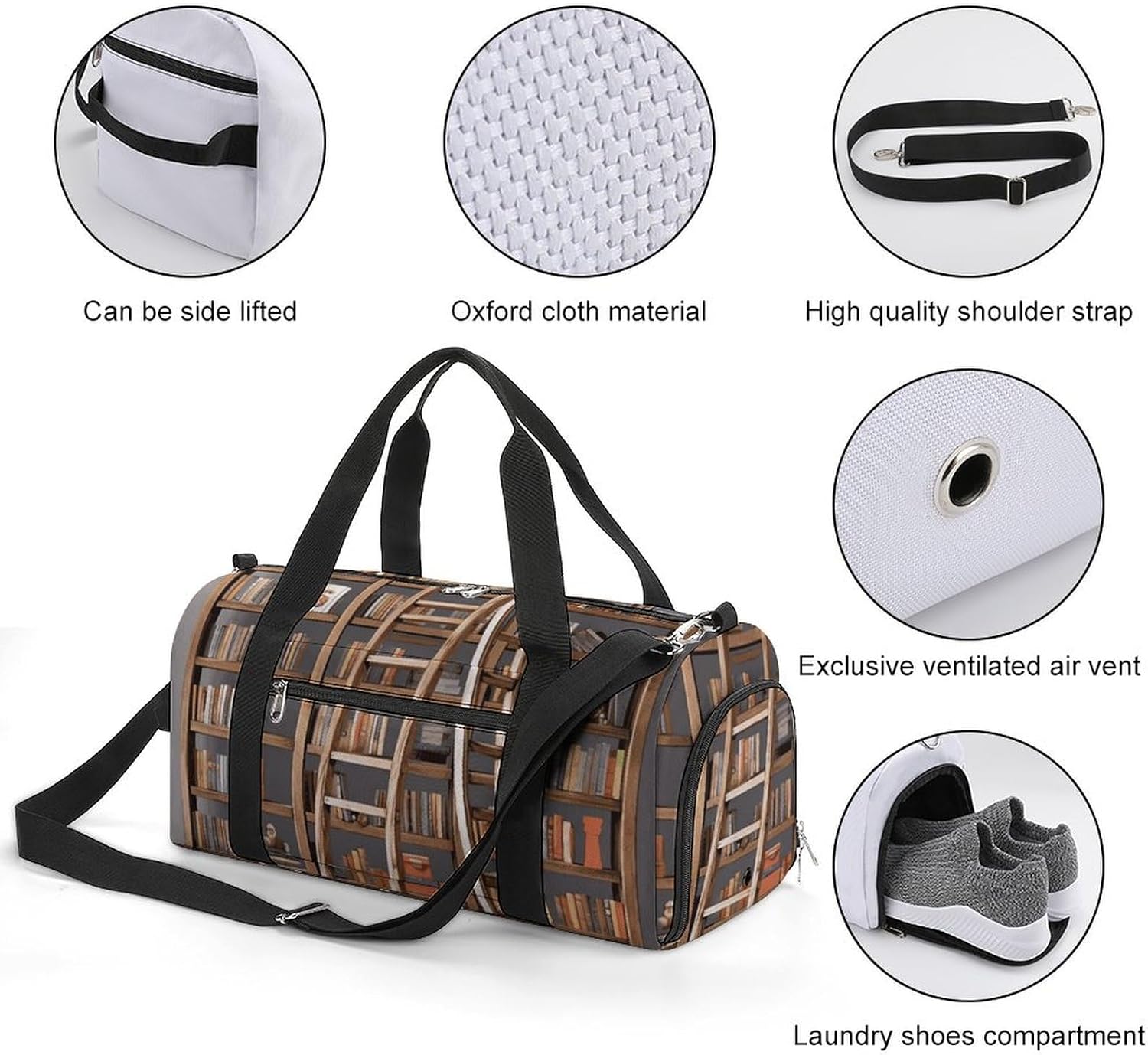 Gym Bag for Men Travel Duffle Bag Collection And Ladder Tote Bag Weekender Duffel Bag Weekender Bag for Sports