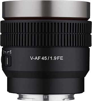 Samyang SYCAF45 45mm T1.9 Full Frame Cine Auto Focus Lens, Sony E
