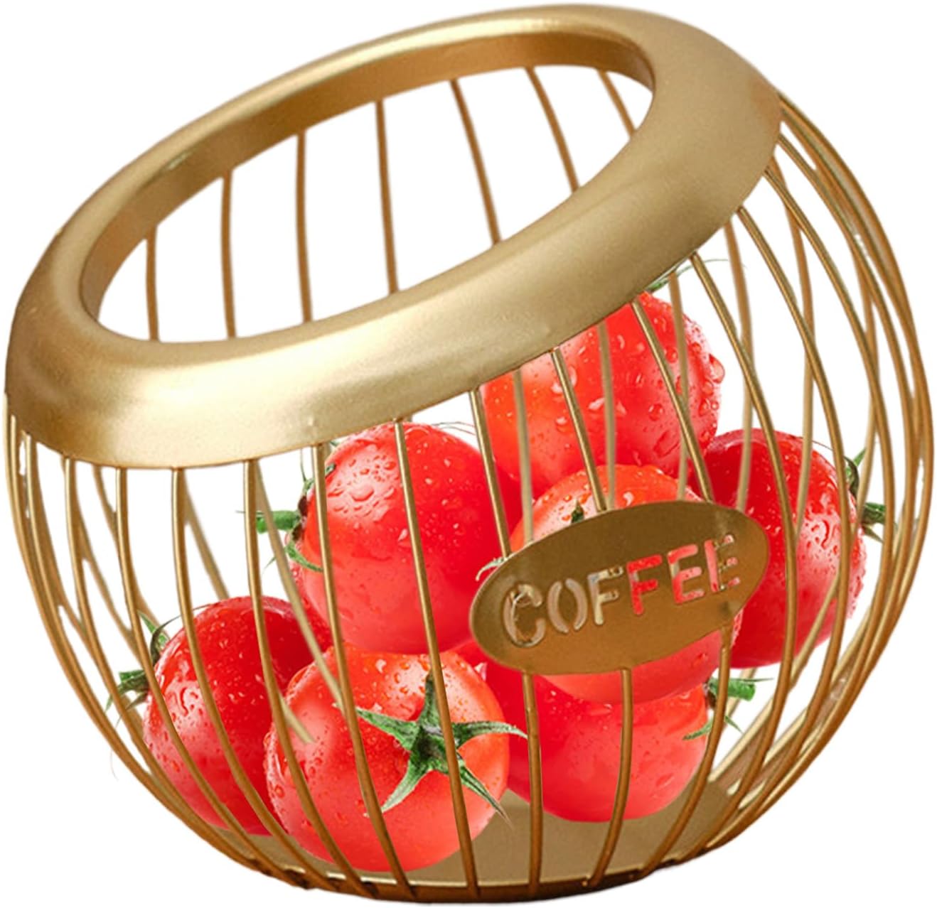 Coffee Pod Basket, Large Capacity Organizer, Iron Holder with Sturdy Storage Design, Kitchen Counter Tool for Convenience, Household Supplies, Reliable Storage Tools for Desktop Coffee Station