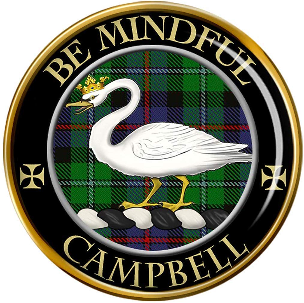 Campbell of Cawdor Scottish Clan Pin Badge