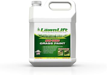 Ultra Concentrated Green Grass Paint 64oz. Covers up to 2000 sq feet* Coverage Will Vary depending on Condition of Grass, Sprayer Setting, Dilution Ratio and Desired Shade.