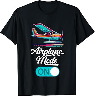 Funny Pilot C172 Flying Gift Airplane Mode General Aviation T-Shirt