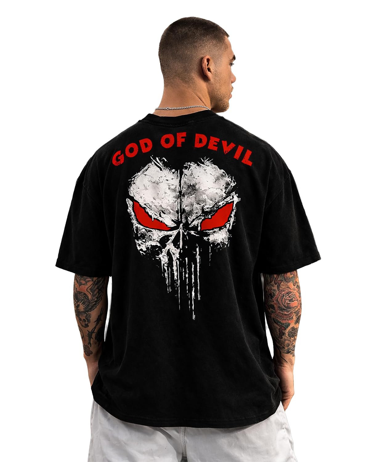 LITWAY Men's Cotton Graphic Print Oversized Fit Half Sleeve Round Neck T-Shirt - Review, Price and Buying Guide