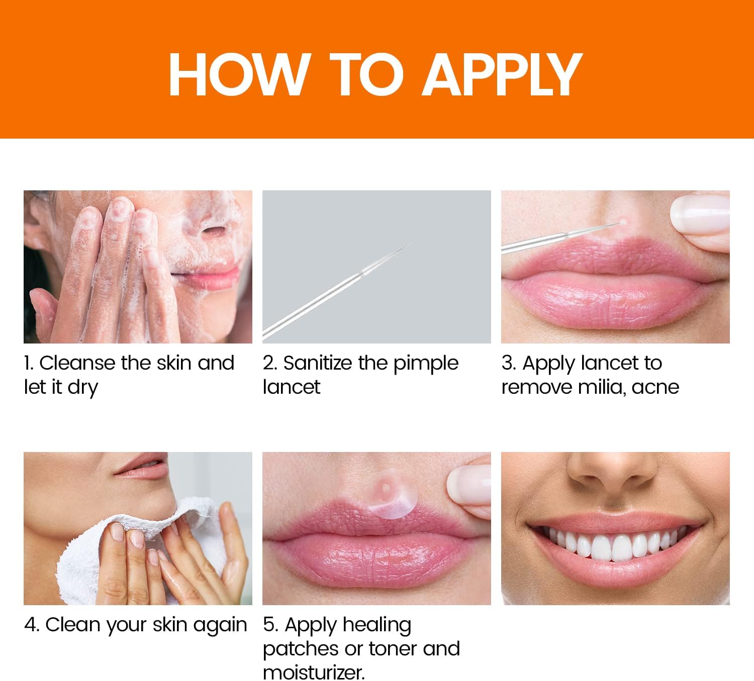 Buy Milia Removal and Acne Removal Tool and Acne Patches, Milia Remover