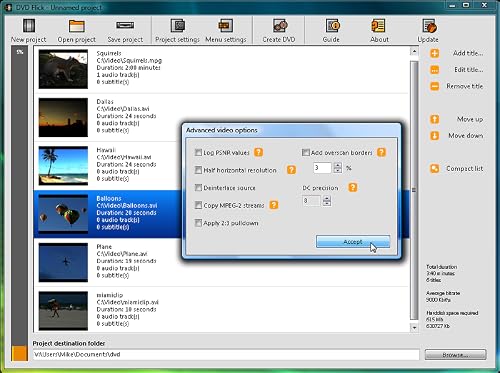 DVD Flick - DVD Creation Software - Download Version [Download] - Thumbnail 4