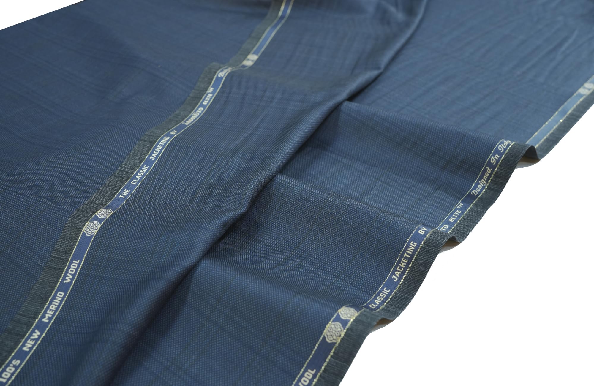 Luxury Super 100's Merino Wool Blend Suiting Fabric for Men, grey Windowpane Check, 3 Meter Premium Fabric for Bespoke Suits, Blazers & Jackets-picture-15